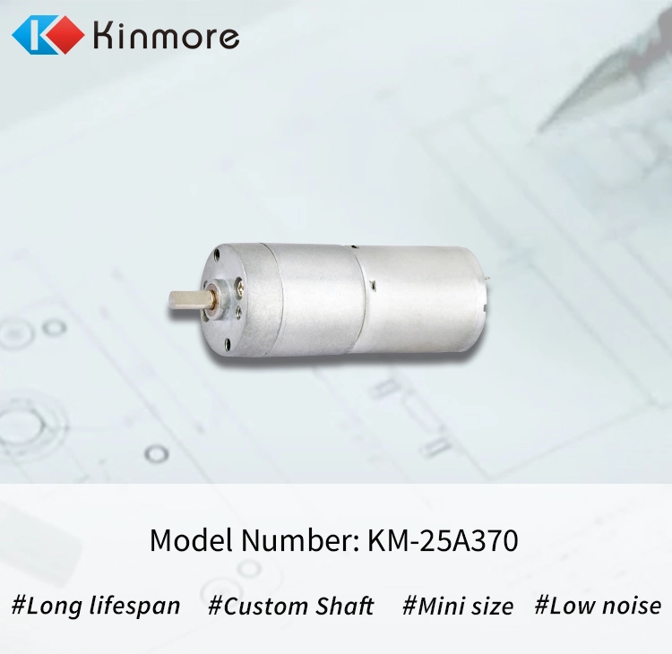 Kinmore 24.4mm 3V-6V Small Electric Reduction Motors with Gearbox Motor