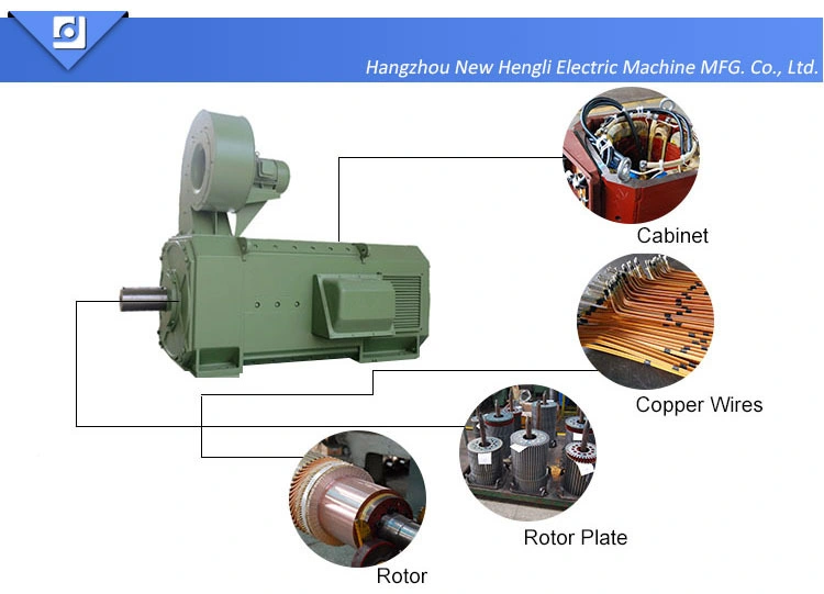 Rolling Mill Electrical DC Blower Fan 188kw Motor