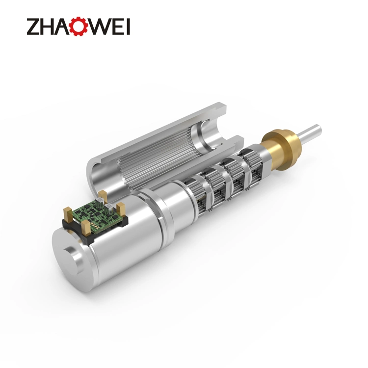 Zhaowei Zwbmd003003-125 3mm 12rpm 50GF. Cm DC Small Planetary Gearbox Micro Reducer Low Rpm Gear Motor