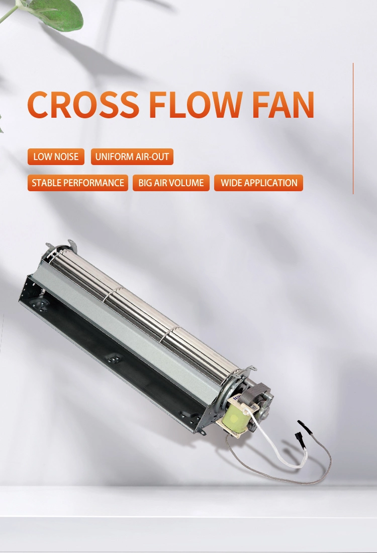 AC/DC Cross Flow Fan Motor/ Tangential Blower for Warm Air Blower/ Tower Fan/ The Wind Curtain Machine/ Air Purifier/Oven/ Floor Heating/ Fireplace/ Sterilizer