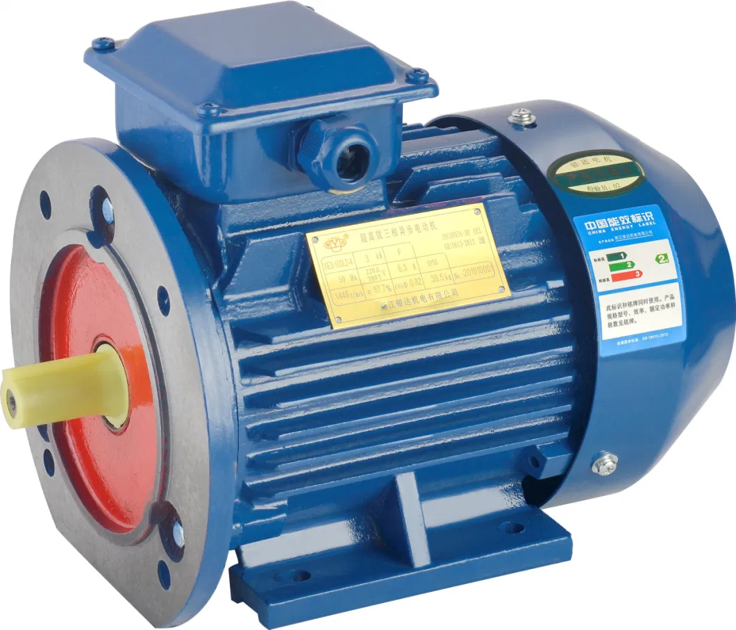 Ye3 Premium High Efficiency Three Phase Induction AC Electric Asynchronous Motor